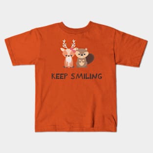 Keep smiling Kids T-Shirt